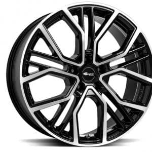 Brock B41 Black Full Polish 8.5x19 5/114.3 ET27 B60.1