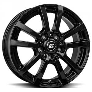 Brock RC25T Shiny Black 6.5x16 5/130 ET60 B78.1