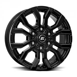 Brock RC35 Gloss Black 6.5x16 6/120 ET50 B74.6
