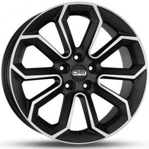 CMS C20 Diamond Matt Black 8x19 5/112 ET50 B57.1