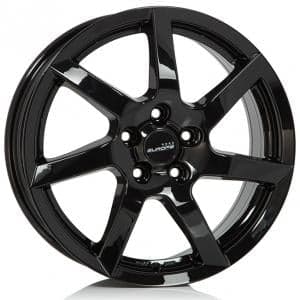 Europe Riga Black 6x15 4/100 ET35 B70.4