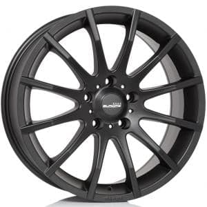 Europe Rom Black Matt 8x18 5/112 ET25 B70.4