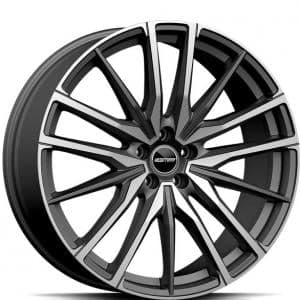 GMP Sparta Matt Anthracite Diamond 9.5x21 5/112 ET37 B66.6