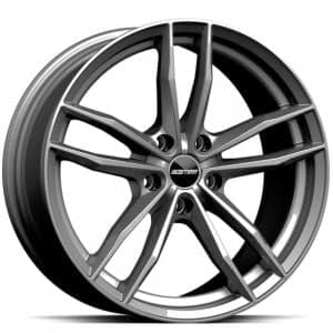 GMP Swan Glossy Anthracite 8.5x20 5/120 ET25 B72.6