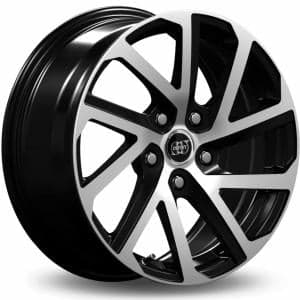 INFINY Cobalt Bright Black Machined Face 6.5x15 4/100 ET35 B73.1