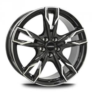 IT Wheels Gina Gloss Black Polished 7.5x17 5/108 ET42 B65.1
