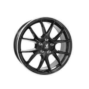 IT Wheels Kira Black Lip Polished 6.5x16 4/100 ET40 B63.3