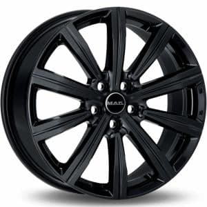MAK Birmingham Gloss Black 8x19 5/108 ET45 B63.4