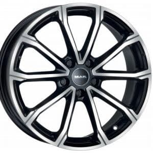 MAK DaVinci Black Polished 6.5x17 4/108 ET32 B65.1