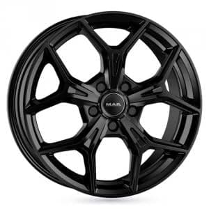 MAK Epica Shiny Black 6,5x17 5/100 ET39 B57