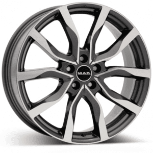 MAK Highlands Silver 9,5x20 5/120 ET29 B63