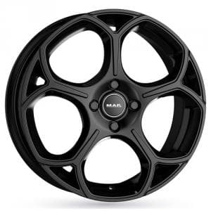 MAK Monza. Shiny Black 7x18 4/108 ET35 B65