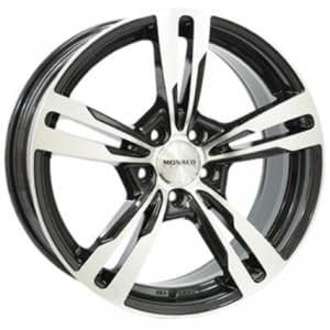 Monaco GP4 Gloss Black Polished 8.5x20 5/112 ET45 B66.5