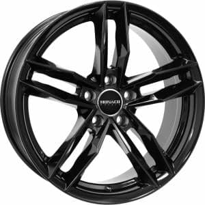 Monaco RR8M Gloss Black 8x18 5/112 ET35 B66.5