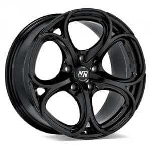 MSW MSW82 Shiny Black 8x19 5/110 ET33 B65