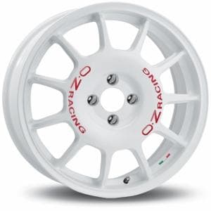 OZ Leggenda White Red Lettering 7x17 4/100 ET42 B68