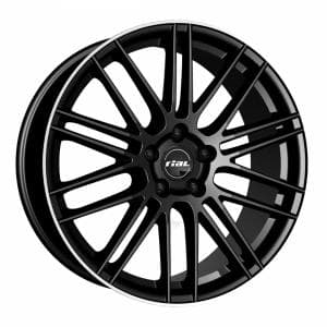 Rial Kibo Diam Black Lip Pol 8x18 5/112 ET42 B70.1