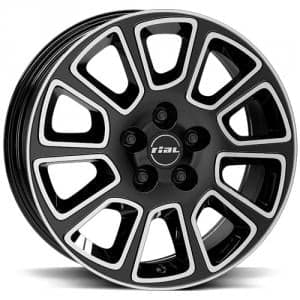 Rial Transporter 2 Diamond Black Pol 6x15 5/112 ET30 B66.6