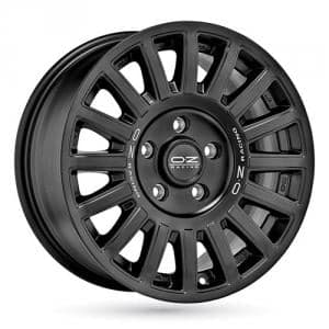 OZ Rally Raid Matt Black Silver Lettering 8,5x18 5/120 ET38 B79